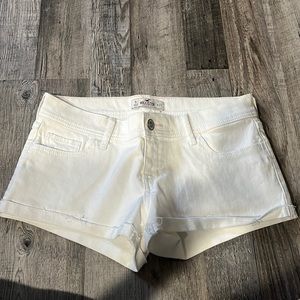 Hollister White Shorts